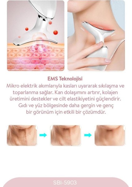 SBI-5903 Rf Yüz & Boyun Cilt Anti-Aging Cihaz fırsatları