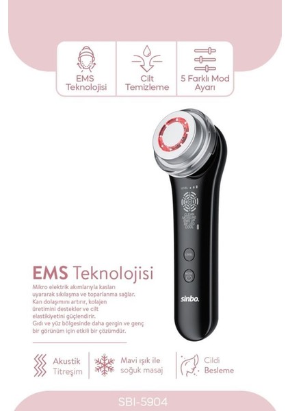 SBI-5904 Rf Cilt Anti-Aging Yüz Bakımı