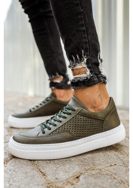 Erkek Haki Sneaker Ayakkabı MN015 modelleri