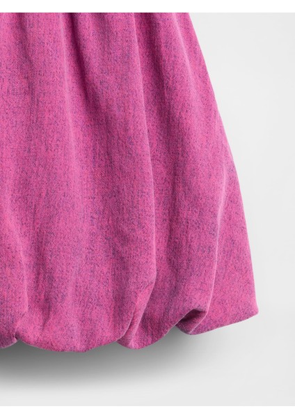 Kız Çocuk Pembe Denim Balon Etek fiyatları
