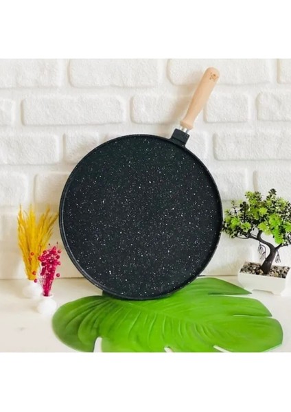 Bazlama Tavası 36 cm Siyah