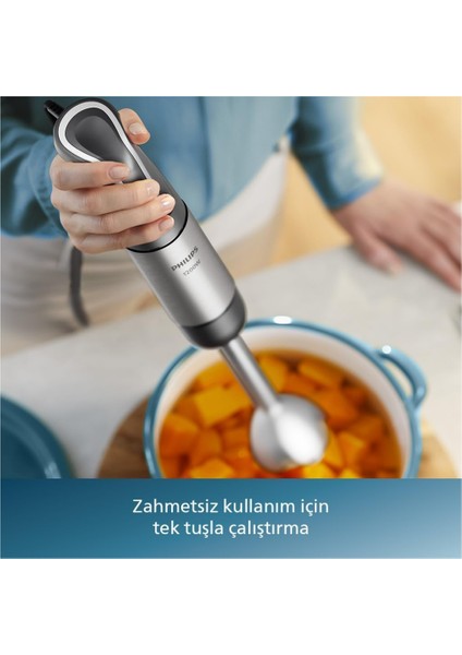 5000 Serisi Blender Seti 1200 W, Speedtrigger Teknolojisi, 1,7 L Mutfak Robotu Aksesuarı, 0,5l Kapasiteli Bpa Içermeyen Hazne, Pişirme Ayarları Için Çift Çırpıcı Aksesuarı, HR2695/01