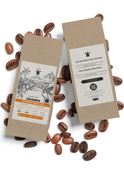 Colombia Supremo Medellin - 100 gr modelleri