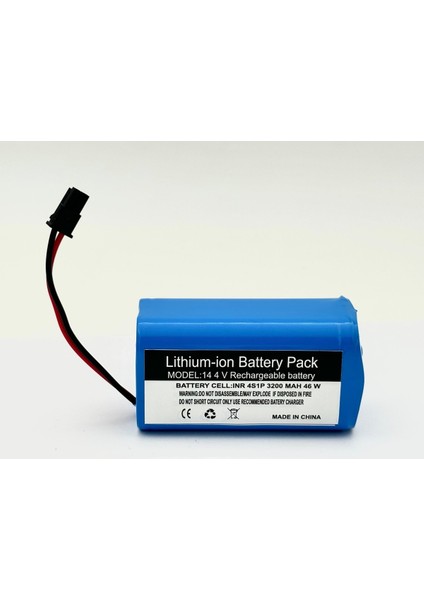 Bagotte BG800 Robot Süpürge 3200 mAh 14.4 V Batarya – Orjinal Uyumlu Uzun Ömürlü, Yüksek Performans Pil fiyatları