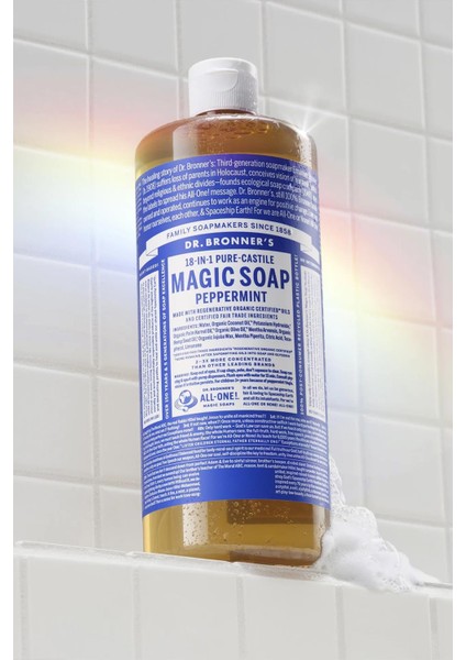 Dr.bronner's Çok Amaçlı Sıvı Sabun Nane Kokulu 739ML modelleri
