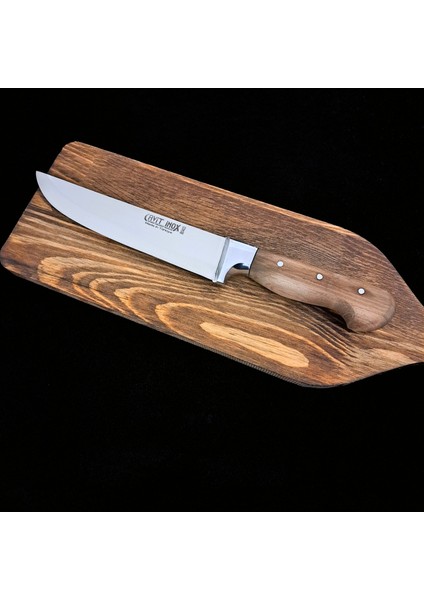 N690 Çelik Pro Kelle Bıçağı, Kasap Bıçağı , Et Bıçağı , Mutfak Bıçağı Seti 3 'lü Paket modelleri