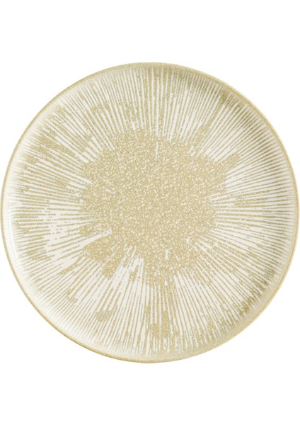 Petrichor Hygge 22 cm 6 Adet Porselen Düz Tabak