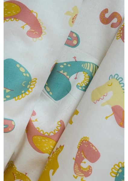 Cotton Collection %100 Pamuk Bebek Nevresim Takımı Dinosaurs indirimleri