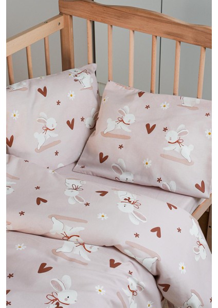 Cotton Collection %100 Pamuk Bebek Nevresim Takımı Bunnies indirimleri