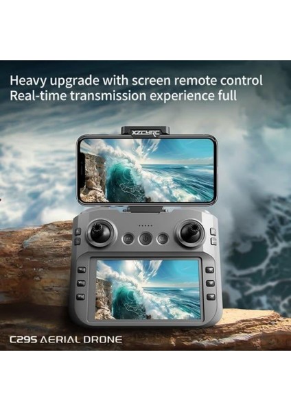 C29S Gps 4K Esc Kameralı Drone 1km+ Menzil 25 Dk Uçuş Brushless Motor Akıllı Kumanda