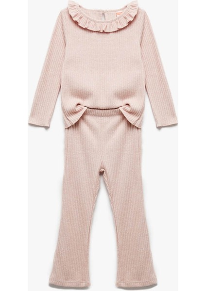 Pembe Kız Bebek Alt-Üst Takım 6WMG10043AK