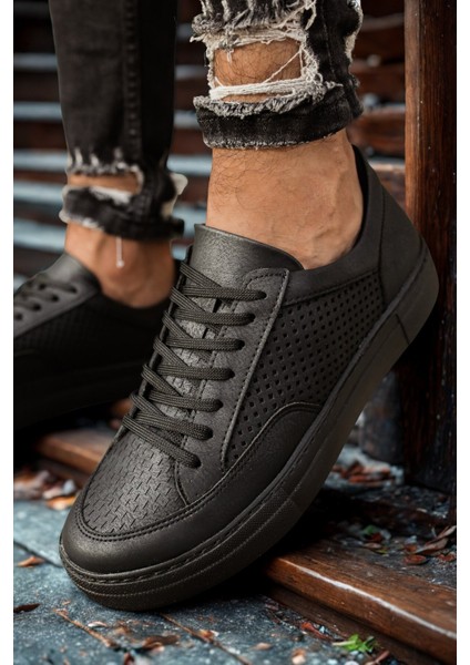 Erkek Siyah Sneaker Ayakkabı MN015