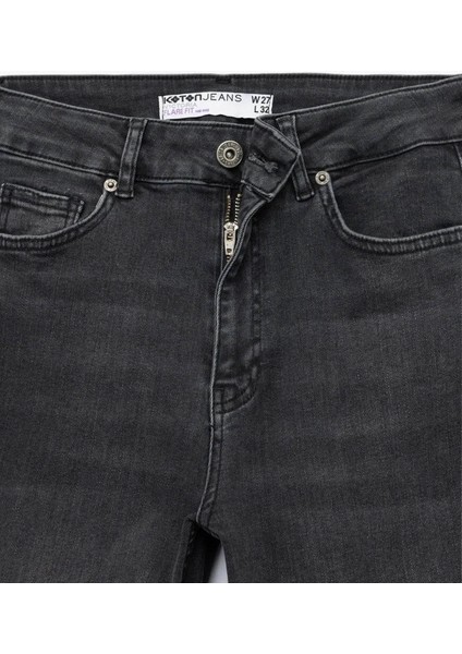 Siyah Kadın Jean Pantolon 6WAL40017MD indirimleri
