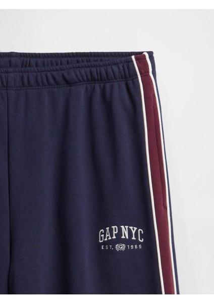 Kadın Lacivert Baggy Eşofman Altı Jean Pantolon modelleri