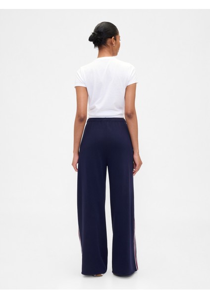 Kadın Lacivert Baggy Eşofman Altı Jean Pantolon fırsatları