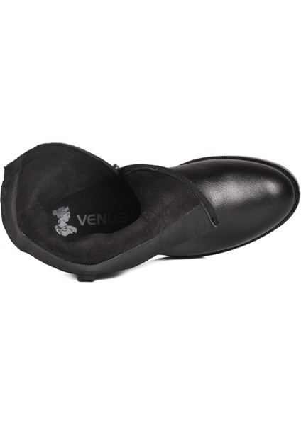 Siyah Içi Polarlı Hakiki Deri Kadın Bot 2552701K Z fırsatları