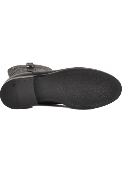 Siyah Içi Polarlı Hakiki Deri Kadın Bot 2552701K Z indirimleri