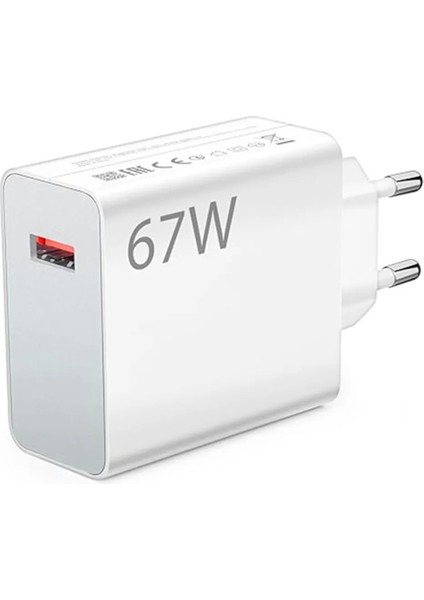 67 Watt Speed ​​turbo Charger Hızlı Şarj Adaptörü Güncel Markaların Tablet ve Telefonlara Uyumlu