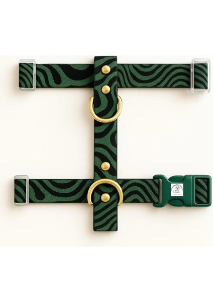 The Tailor H Tipi Pla Klips Köpek Göğüs Tasması Tasma