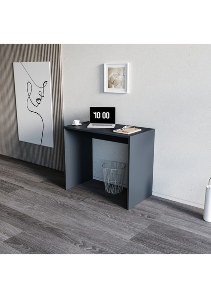 50X90 cm Çalışma Masası Bilgisayar Masası Ofis Ders Masası Çam Beyaz Koyu Gri fiyatları