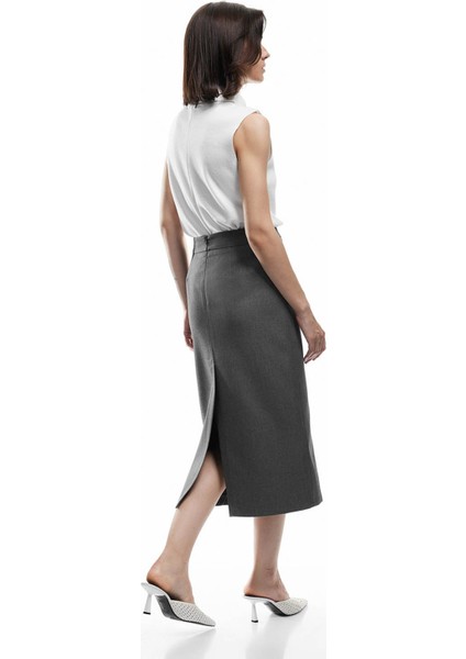 Gri Kadın Etek 6WAK70019UW modelleri