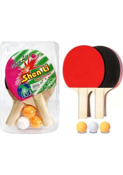 Masa Tenisi Raket Seti