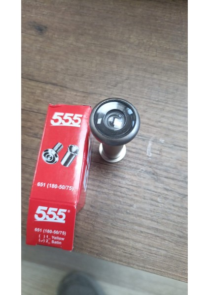 Ayarlanabilir Çelik Kapı Dürbünü Saten 50-75 mm fiyatları