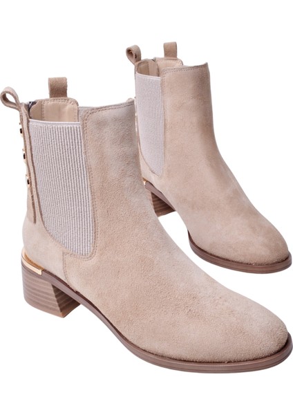 Kadın Nubuk Deri Bot 26103552K fiyatları