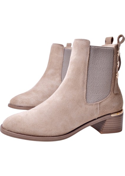 Kadın Nubuk Deri Bot 26103552K modelleri