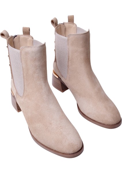 Kadın Nubuk Deri Bot 26103552K indirimleri