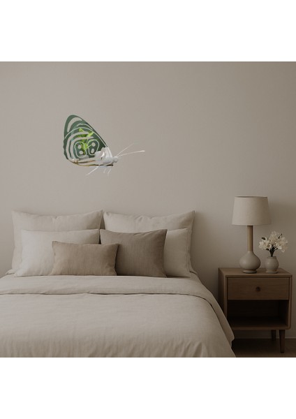 Estetik Kelebek Desenli Duvar Süsü - KT6940-4034 fiyatları