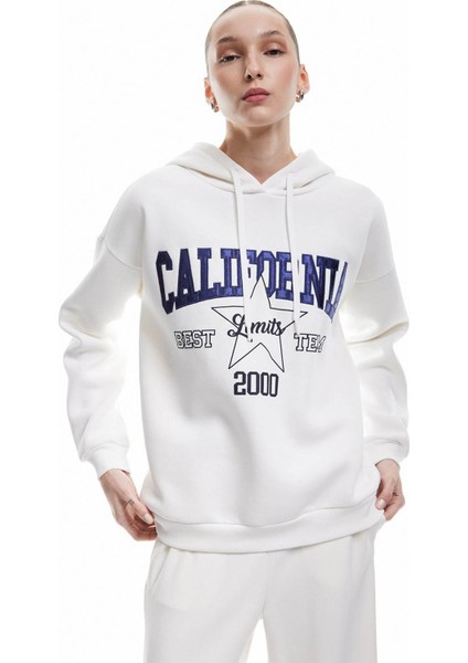 Ekru Kadın Sweatshirt 6WAL10165IK