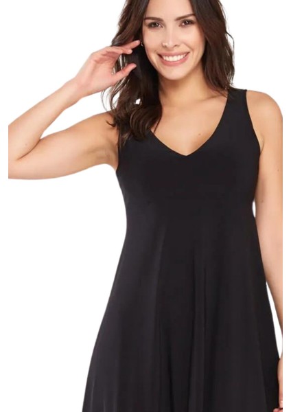 Kadın Bordo Yaka Detaylı Elbise 18L6346 indirimleri