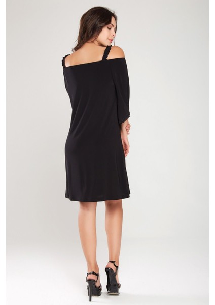 Kadın Bordo Ip Askılı Madonna Yaka Elbise 18L6274 fiyatları