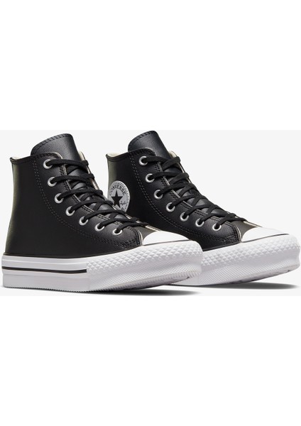 Chuck Taylor All Star EVA Lift Çocuk Siyah Sneaker.001 fiyatları