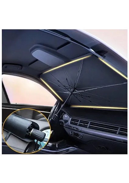 Araba Güneş Gölge Koruyucu Şemsiye Oto Ön Cam Güneşlik fırsatları