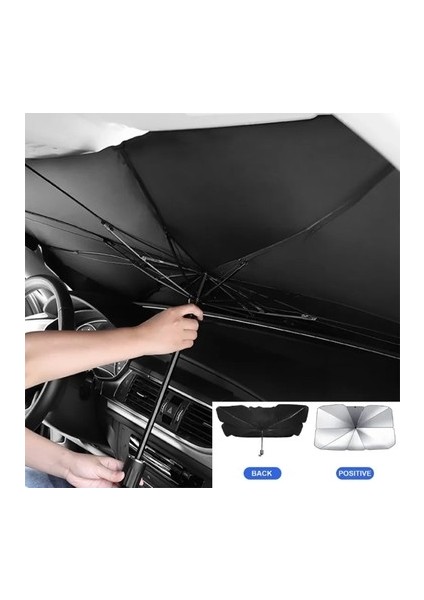 Araba Güneş Gölge Koruyucu Şemsiye Oto Ön Cam Güneşlik indirimleri