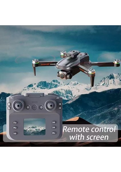 Esc Kamera Drone Fırçasız Motor Uzaktan Kumanda Ekran Soğuk Işıklar 2.4g Rc Quadcopter Irtifa Tutun modelleri