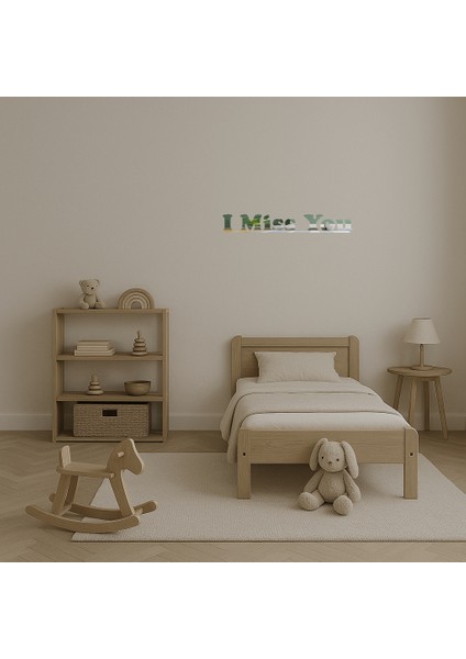 Samimi Ifade: I Miss You Dekoratif Aynalı Tablo - KT7066-4810 fırsatları