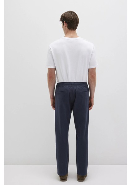 Streç Pamuklu Slim Straight Normal Bel Düz Paça Pantolon Erkek Pantolon 0010547 modelleri