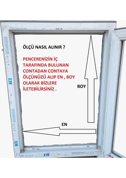 Pileli Akordiyon Sineklik Pencere ( 70X150 ) Max Ebat fırsatları