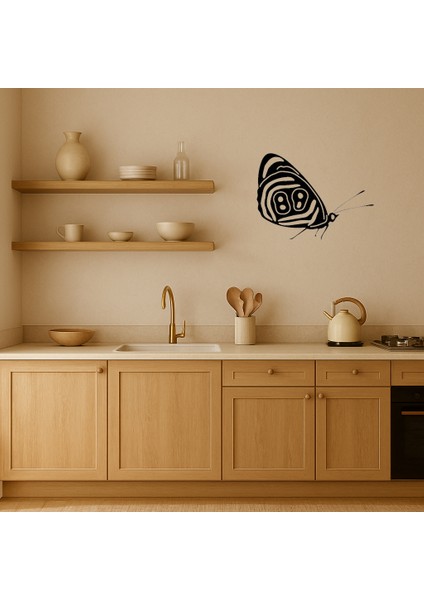 Estetik Kelebek Desenli Duvar Süsü - KT1282-3842 fiyatları