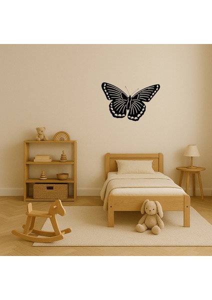 Kelebek Motifli Mdf Dekoratif Iç Mekan Tablo - KT4776-8714 modelleri