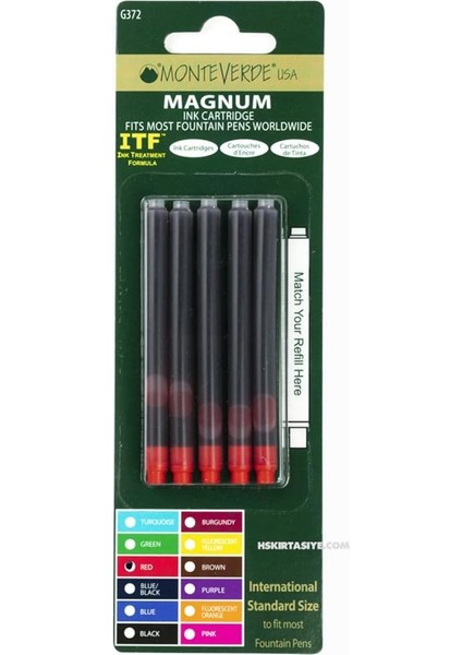 Kartuş Serisi Magnum Red 5 Li