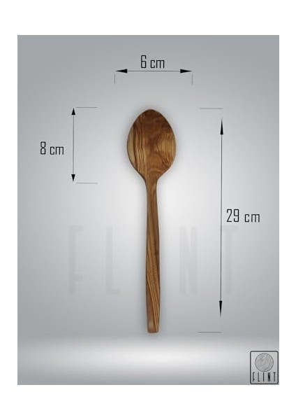 Ağacı El Yapımı Tahta Ahşap Kaşık Mutfak Yemek Kaşığı 29CM fiyatları