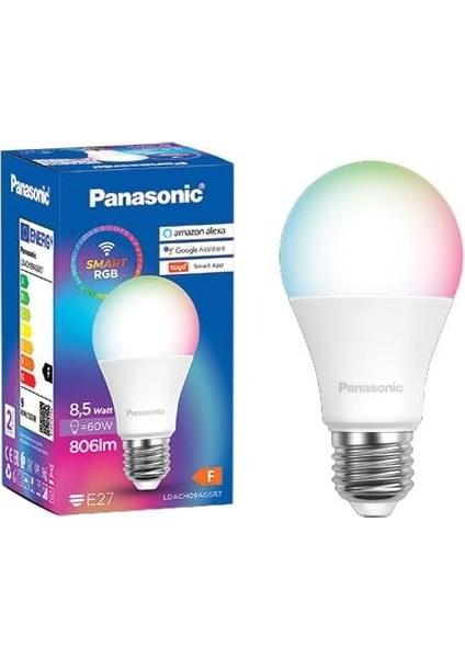 LED Akıllı Bluetooth Wi-Fi Rgb E27 Lamba 9W