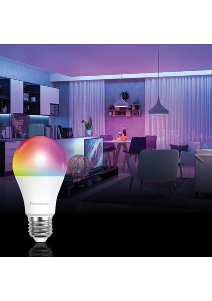 LED Akıllı Bluetooth Wi-Fi Rgb E27 Lamba 9W modelleri
