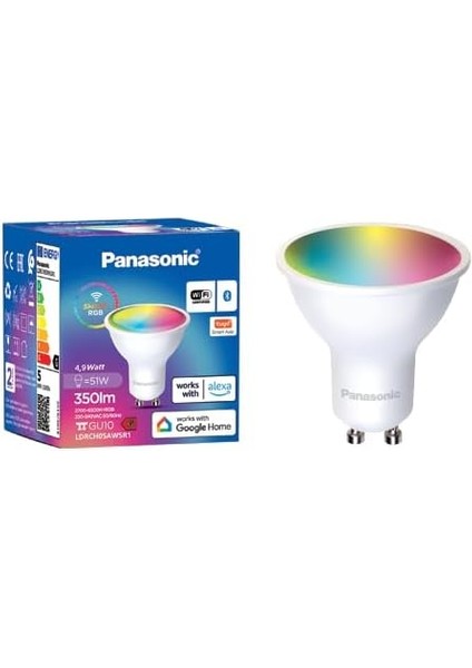 LED Akıllı Bluetooth Wi-Fi Rgb GU10 Lamba 4W