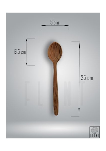 Ağacı El Yapımı Tahta Ahşap Kaşık Mutfak Yemek Kaşığı 25CM modelleri