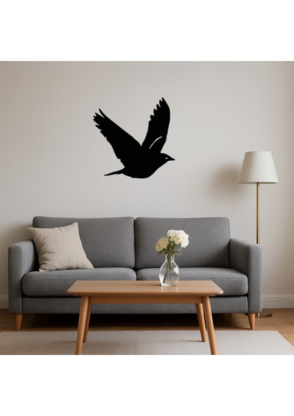 Özgürlük Temalı Uçan Kuş Mdf Tablo - KT5534-5525 fırsatları